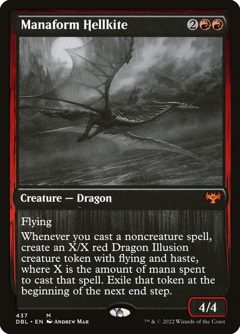 DBL: Manaform Hellkite (Foil)