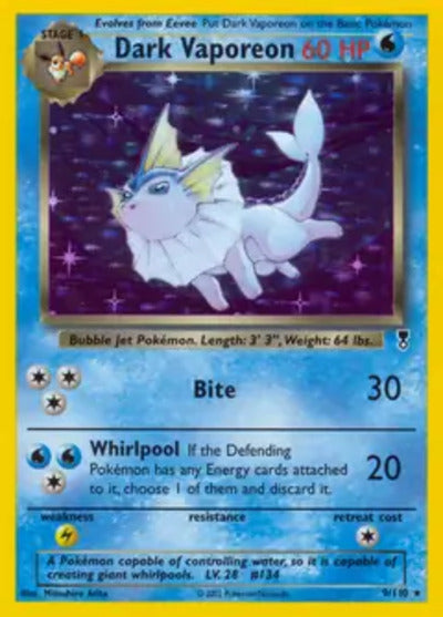 Dark Vaporeon 009/110 Unlimited Legendary Collection