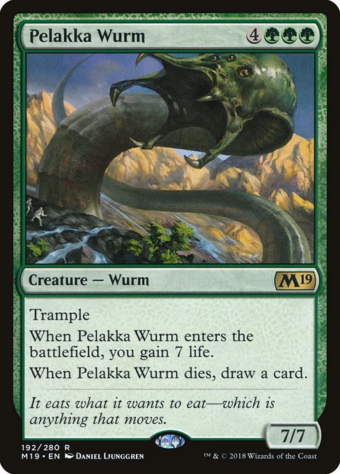 M19: Pelakka Wurm (Foil)
