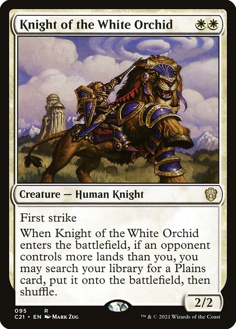 C21: Knight of the White Orchid