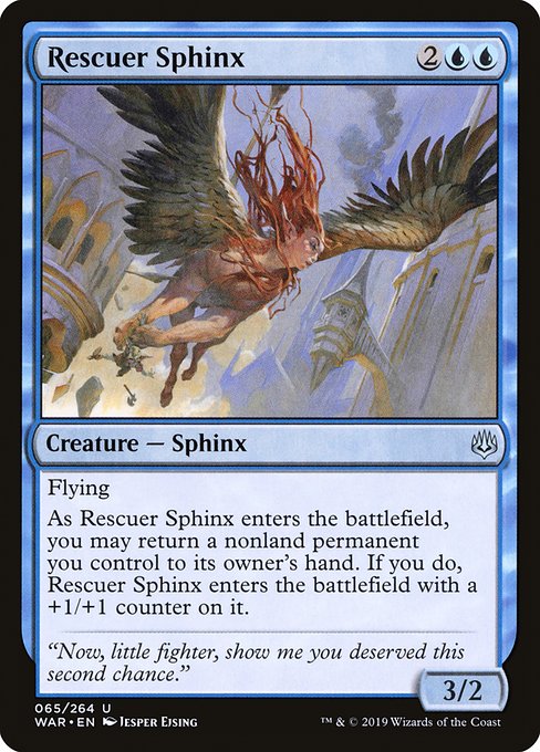 WAR: Rescuer Sphinx (Foil)