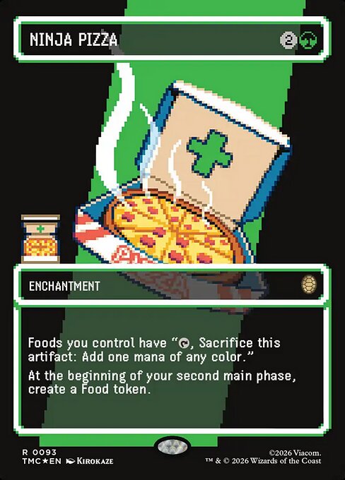 TMC: Ninja Pizza (Borderless) (Surge Foil)