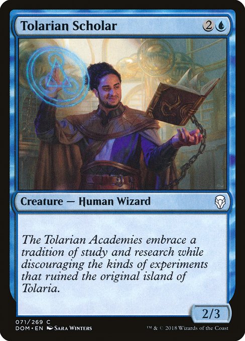 DOM: Tolarian Scholar