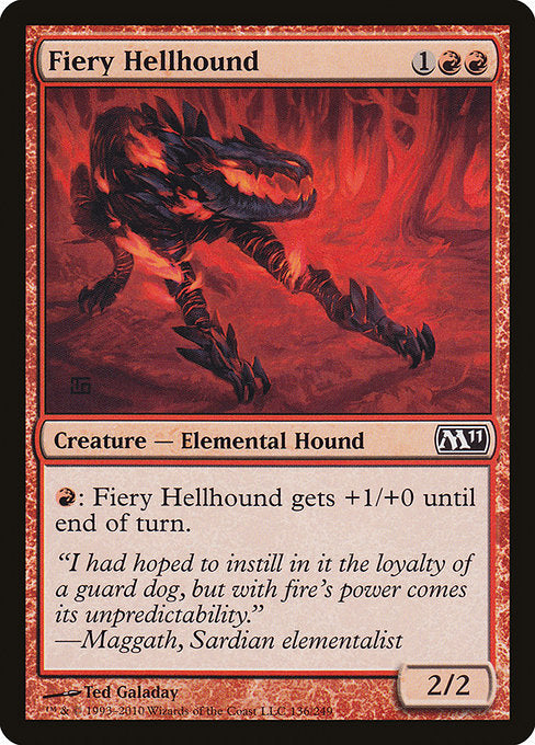 M11: Fiery Hellhound (Foil)