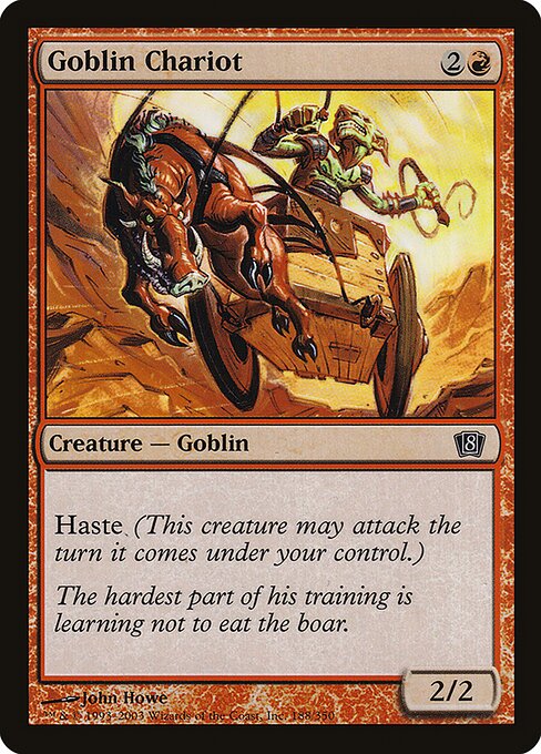 8ED: Goblin Chariot (Foil)
