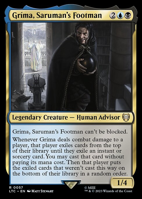 LTC: Grima, Saruman's Footman
