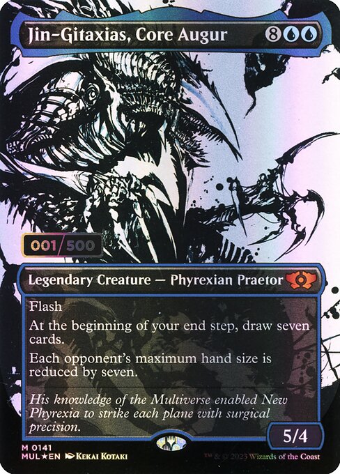 MUL: Jin-Gitaxias, Core Augur (Serial Numbered) (Foil)