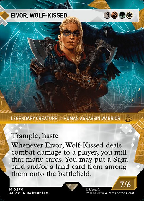 ACR: Eivor, Wolf-Kissed (Showcase) (Textured Foil)