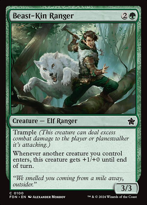 FDN: Beast-Kin Ranger (Foil)