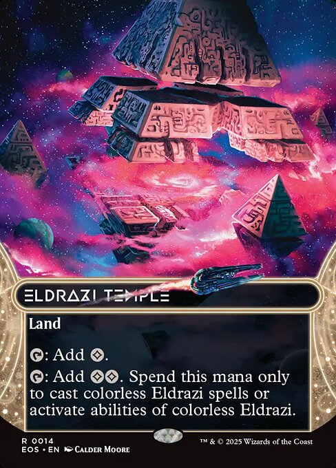 EOS: Eldrazi Temple (0014) (Borderless) (Foil)