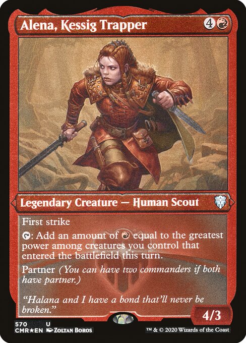 CMR: Alena, Kessig Trapper (Foil Etched)