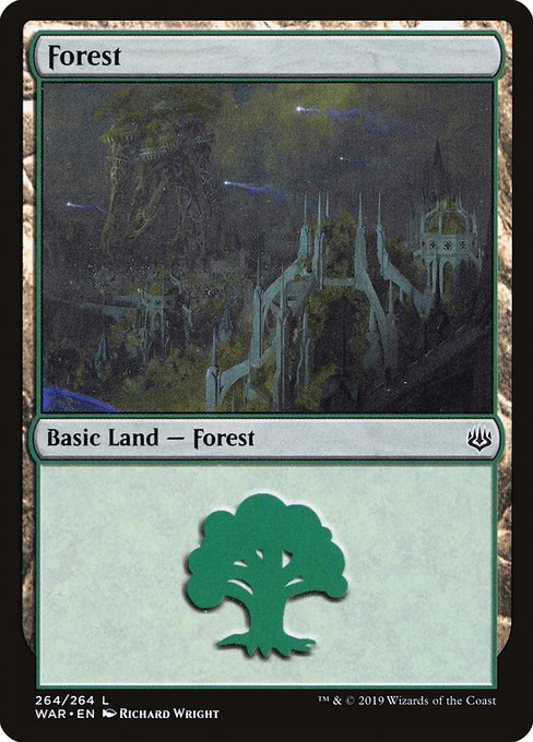 WAR: Forest (264) (Foil)