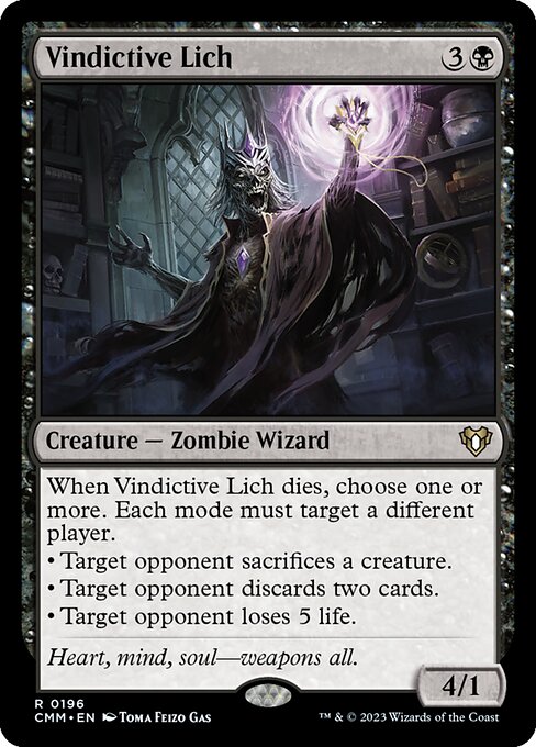 CMM: Vindictive Lich (Foil)
