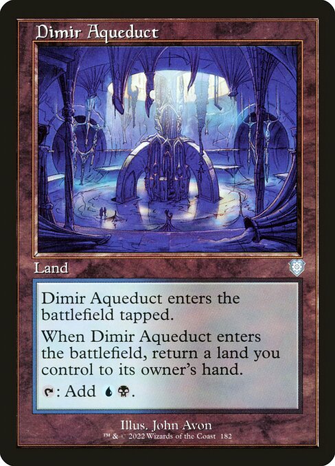 BRC: Dimir Aqueduct (Retro Frame)