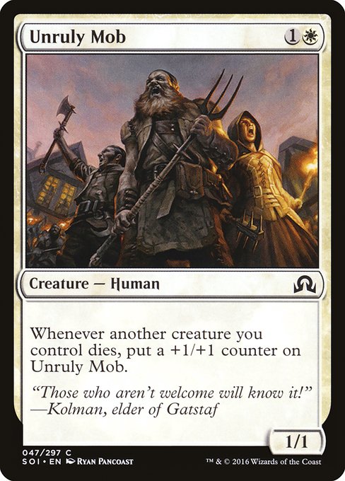 SOI: Unruly Mob (Foil)