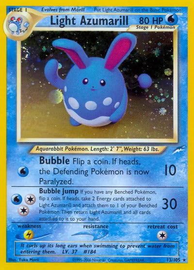 Light Azumarill 013/105 Unlimited Neo Destiny