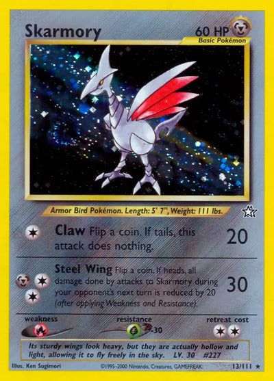 Skarmory 013/111 Unlimited Neo Genesis