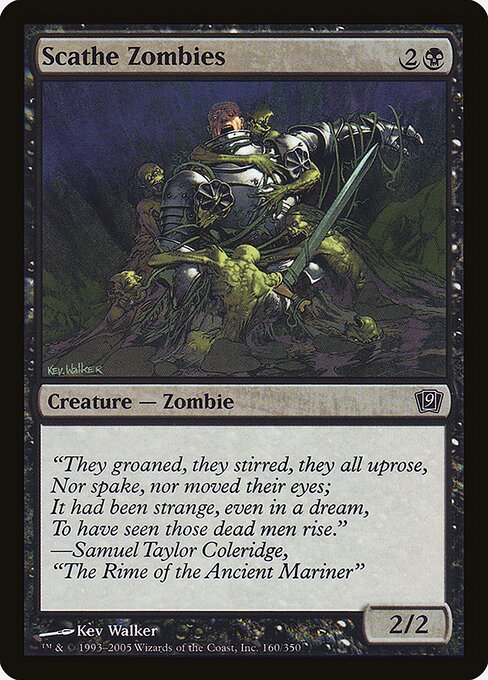 9ED: Scathe Zombies (Foil)
