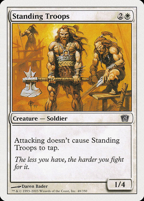 8ED: Standing Troops