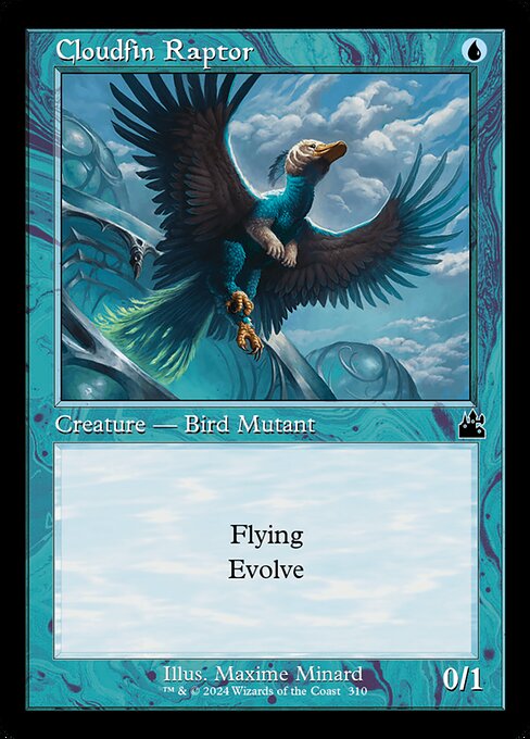 RVR: Cloudfin Raptor (Retro Frame) (Foil)