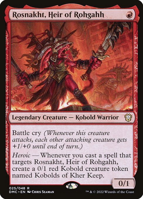 DMC: Rosnakht, Heir of Rohgahh (Foil)