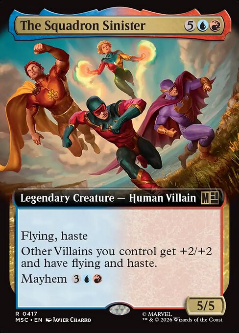 MSC: The Squadron Sinister (Extended Art)