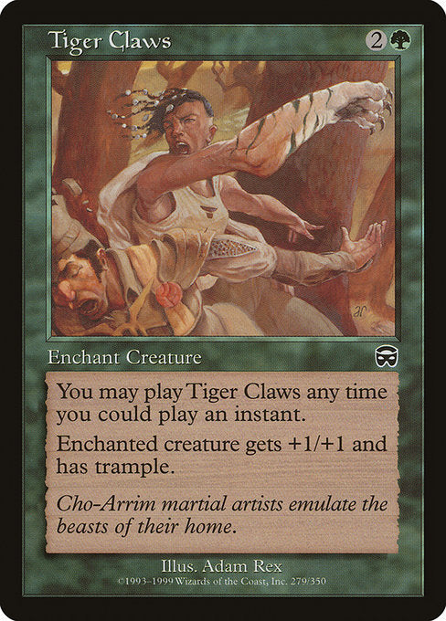 MMQ: Tiger Claws