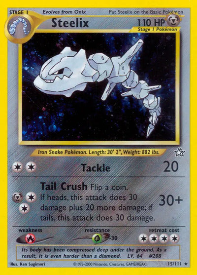 Steelix 015/111 Unlimited Neo Genesis