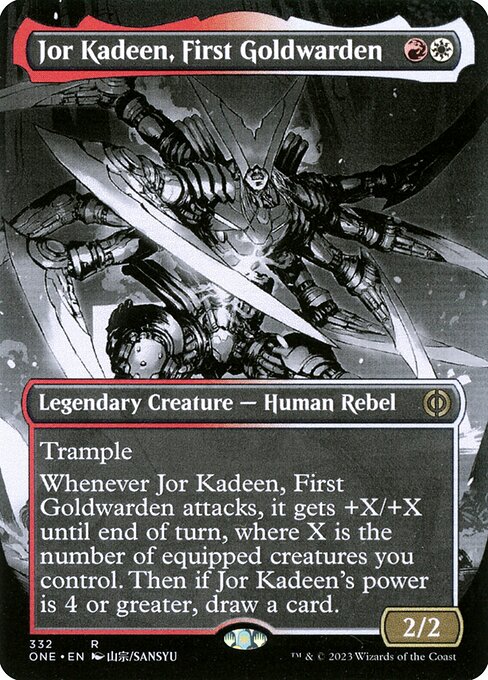 ONE: Jor Kadeen, First Goldwarden (Borderless)