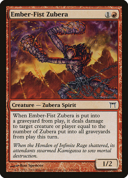 CHK: Ember-Fist Zubera (Foil)