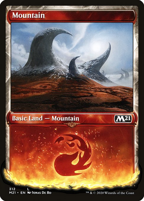 M21: Mountain (Showcase) (Foil)