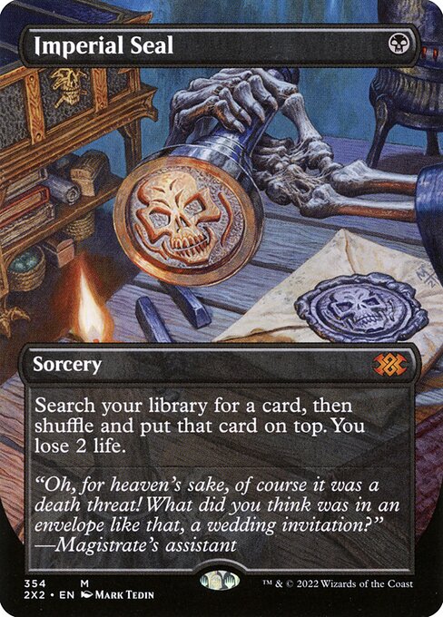 2X2: Imperial Seal (Borderless) (Foil)