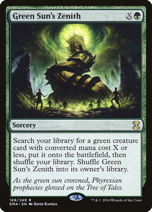 EMA: Green Sun's Zenith (Foil)