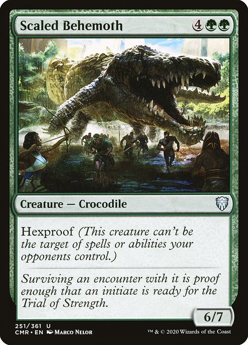 CMR: Scaled Behemoth (Foil)