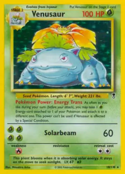 Venusaur 018/110 Unlimited Legendary Collection