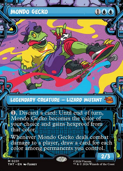 TMT: Mondo Gecko (Showcase) (Foil)