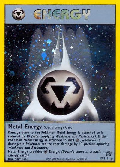 Metal Energy 019/111 Unlimited Neo Genesis