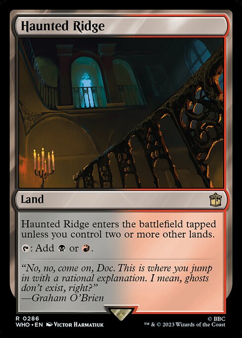 WHO: Haunted Ridge (Foil)