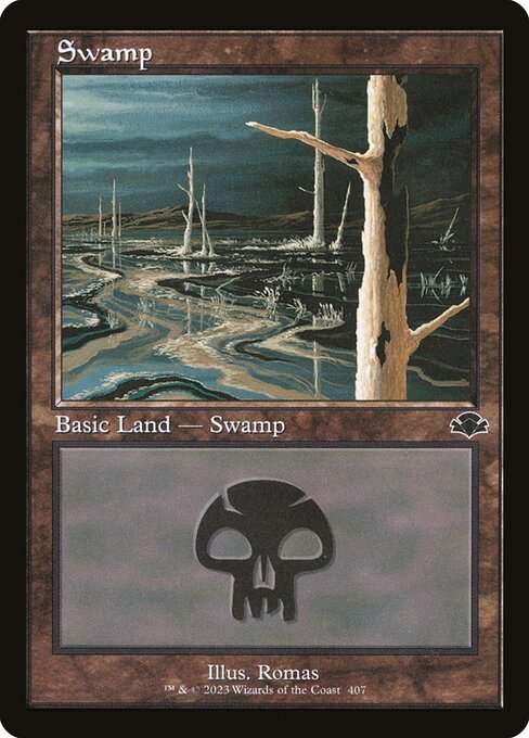 DMR: Swamp (407) (Retro Frame) (Foil)