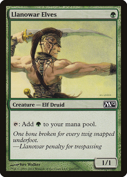 M12: Llanowar Elves