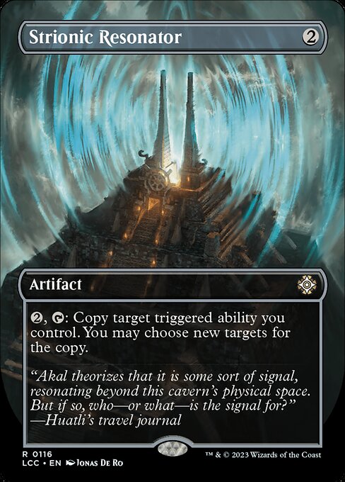 LCC: Strionic Resonator (Borderless) (Foil)