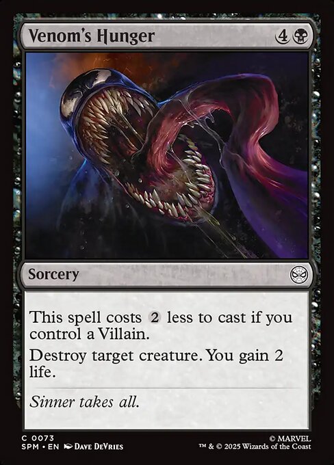 SPM: Venom's Hunger (Foil)