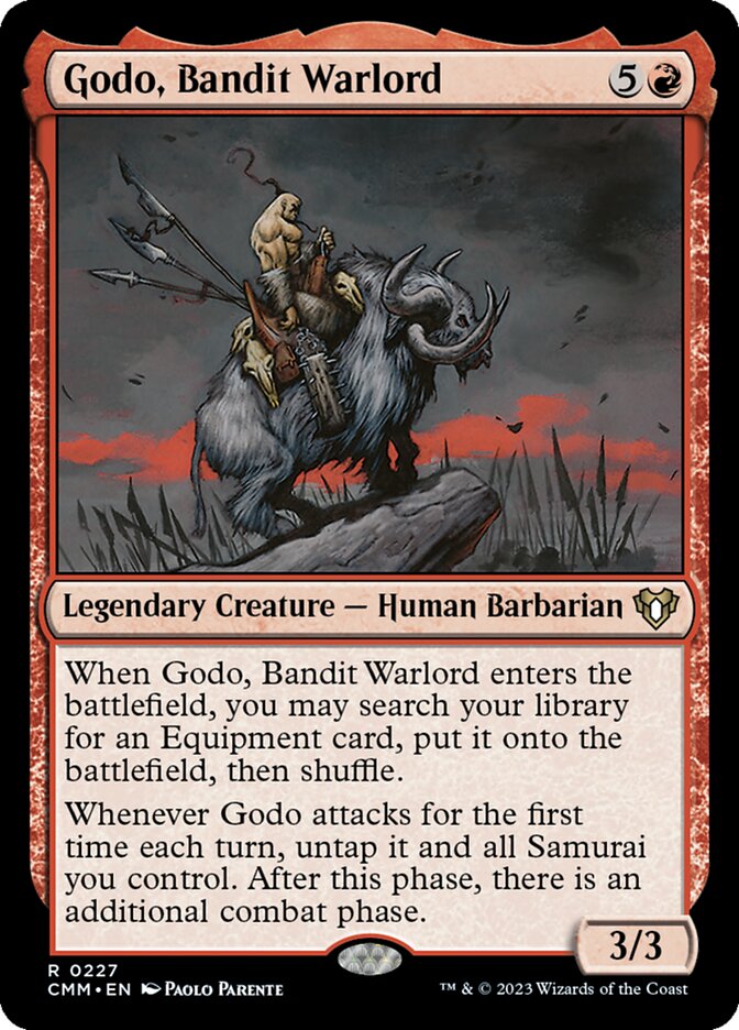 Godo, Bandit Warlord [Foil] :: CMM