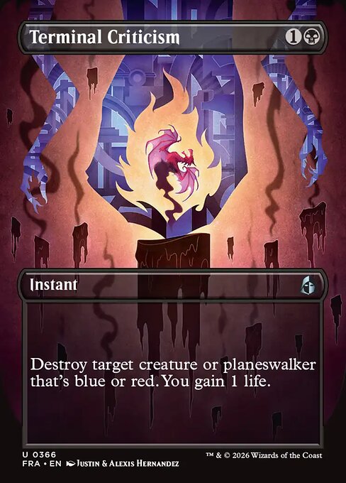 FRA: Terminal Criticism (Borderless) (Foil)