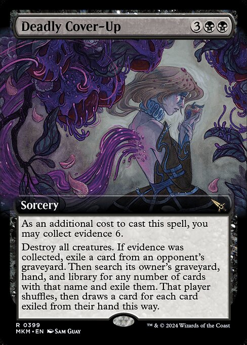 MKM: Deadly Cover-Up (Extended Art) (Foil)