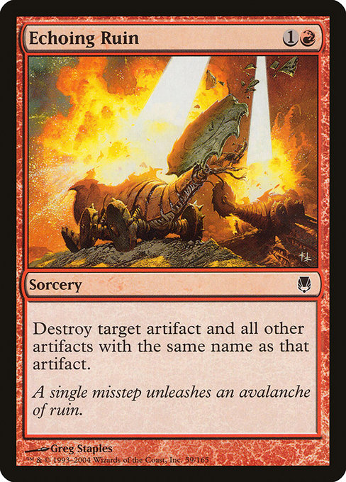 DST: Echoing Ruin (Foil)