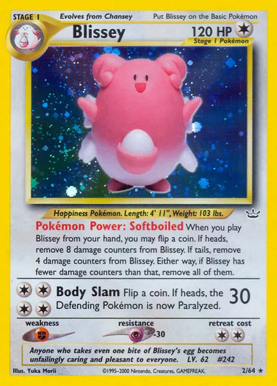Blissey 02/64 Unlimited Neo Revelation