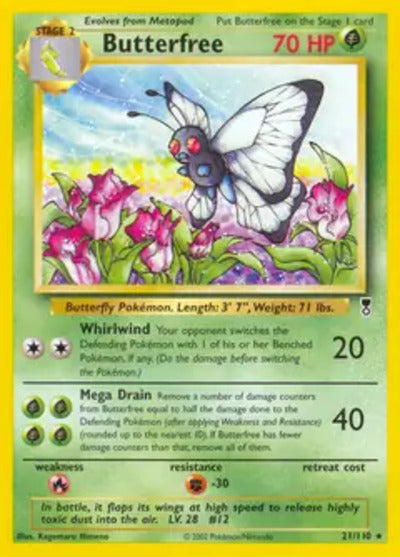 Butterfree 021/110 Unlimited Legendary Collection