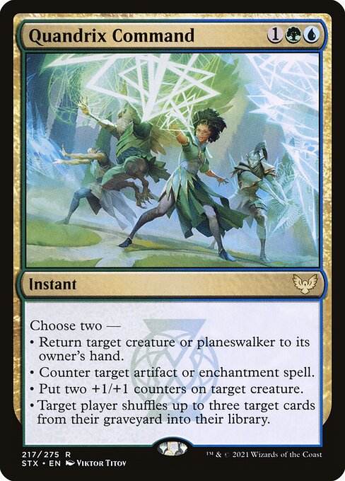 STX: Quandrix Command (Foil)
