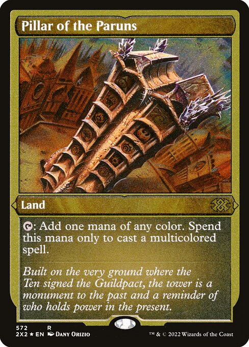 2X2: Pillar of the Paruns (Foil Etched)